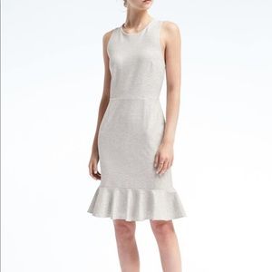 Banana Republic cross back ponte dress NWOT sz12